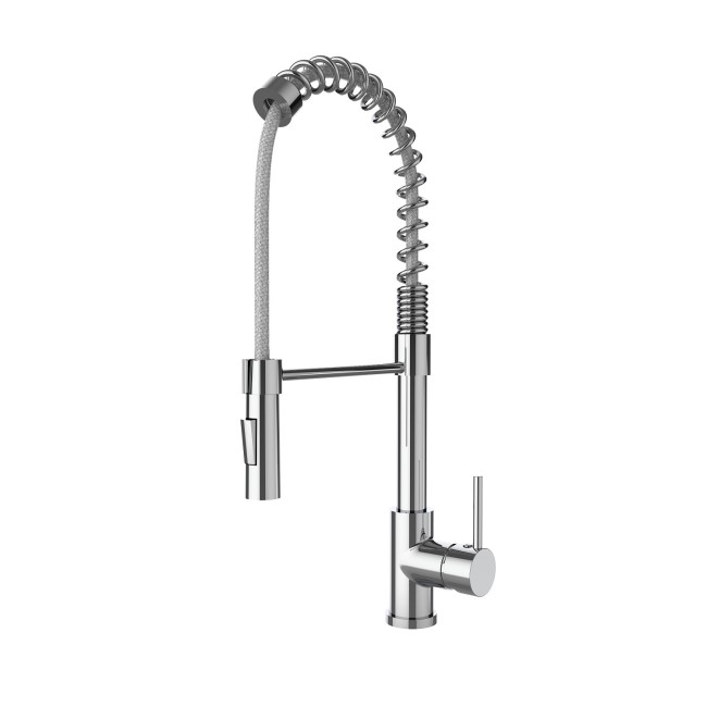 Malvern Single Lever Monobloc Pull Out Dual Spray Kitchen Tap - Chrome