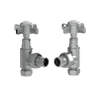 Maesta Chrome  Modern Manual Angled Valves pair