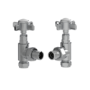 Maesta Chrome  Modern Manual Angled Valves pair