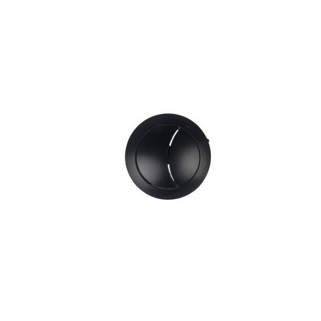 GRADE A1 - Black Cistern Flush Button - Suitable for Boston Newport Ashford Venice & Palma 