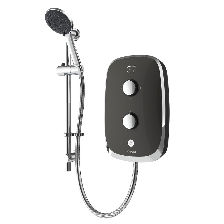 Aqualisa eMOTION 9.5kW Grey Electric Shower