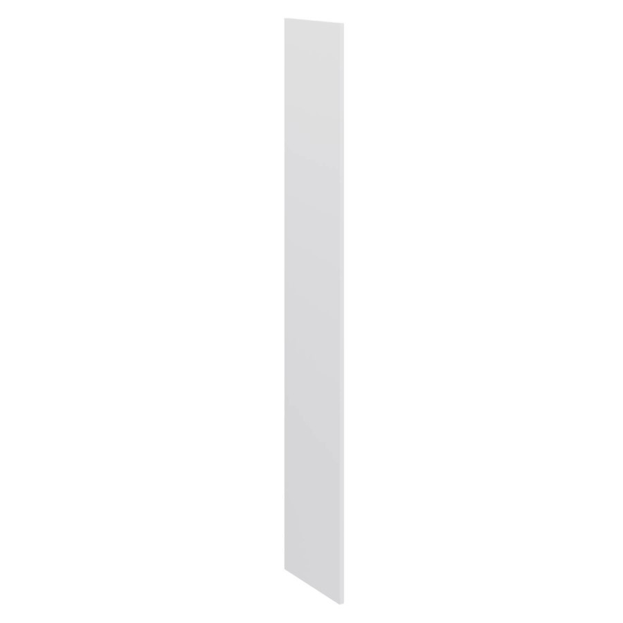 White Tall End Panel For Fitted Bathroom Furniture- Ontario