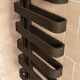 Black Designer Towel Radiator 850 x 500mm – Ordos