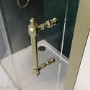 Brushed Brass Traditional Handle - Pavo