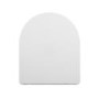 GRADE A1 - White Round Soft Close Toilet Seat with Quick Release - Roma