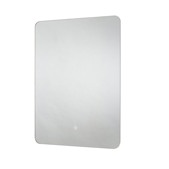 Sensio Reagan Rectangular Backlit Heated Bathroom Mirror with Lights & Shaver Socket 800 x 600mm