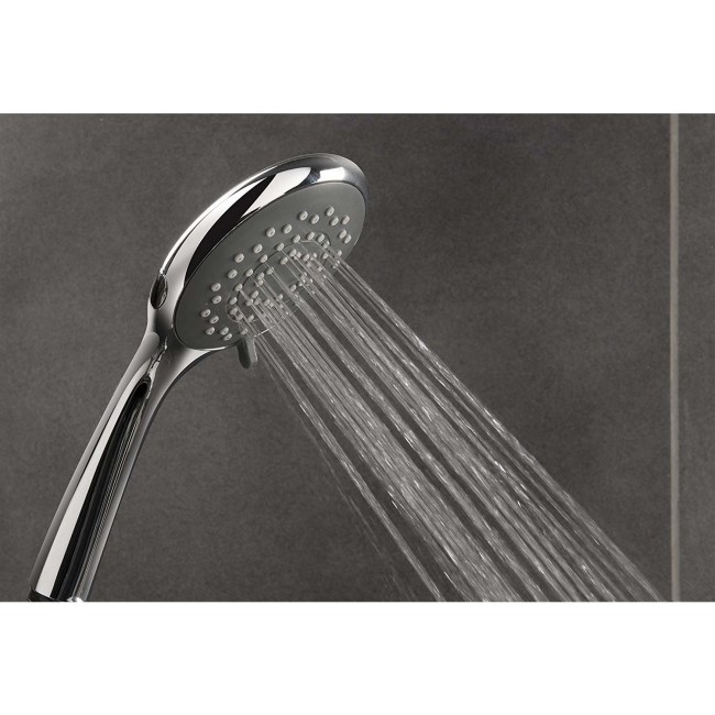 Triton High Flow 5 Spray Pattern Shower Handset - Chrome