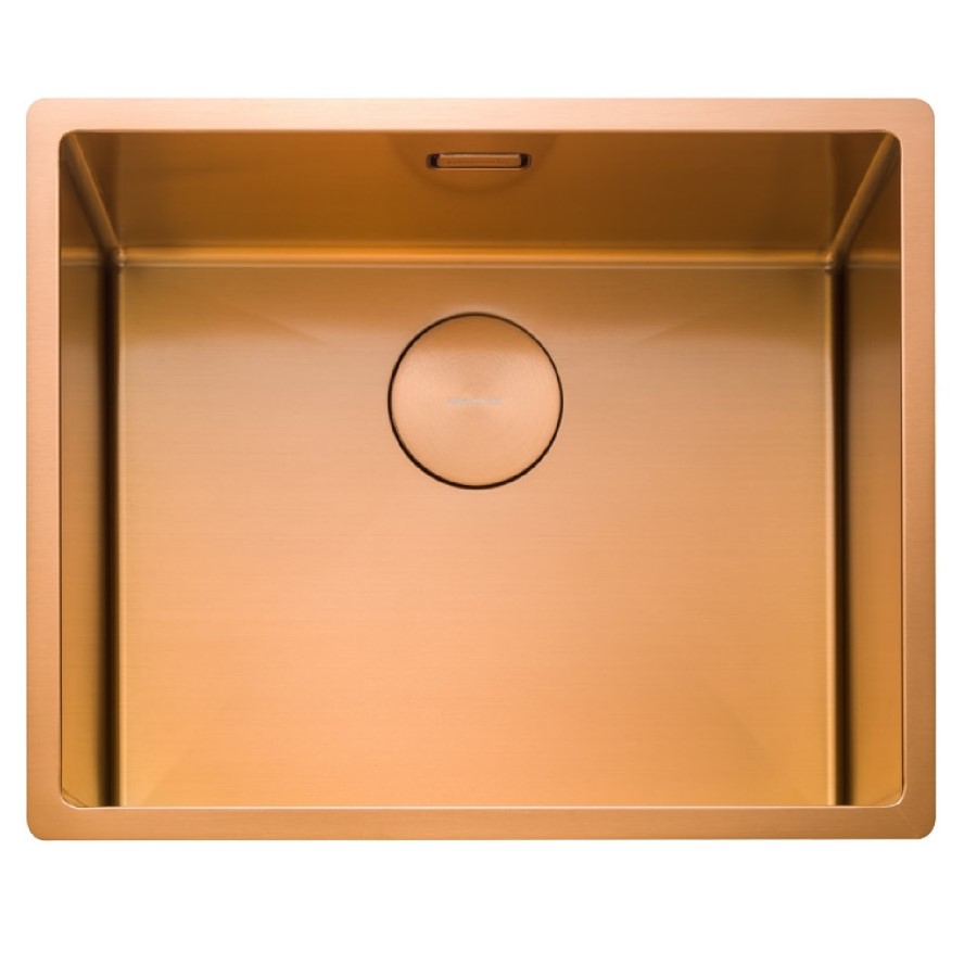 Rangemaster Spectra Single Bowl Copper Stainless Steel Kitchen Sink