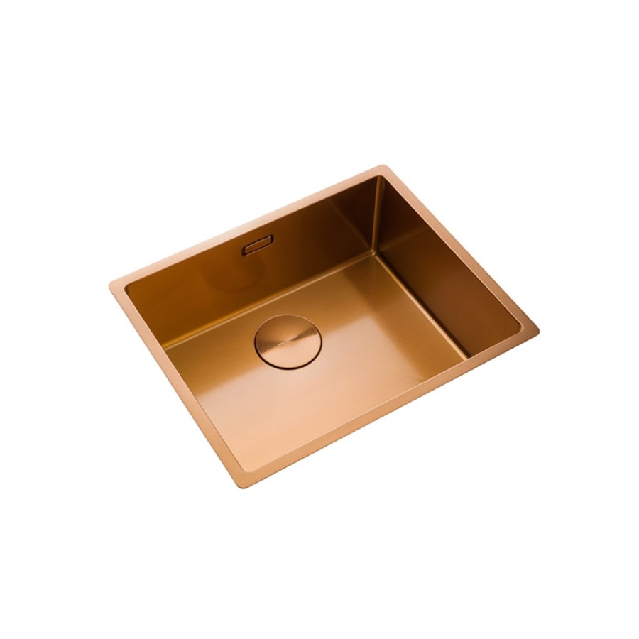 Rangemaster Spectra Single Bowl Copper Stainless Steel Kitchen Sink