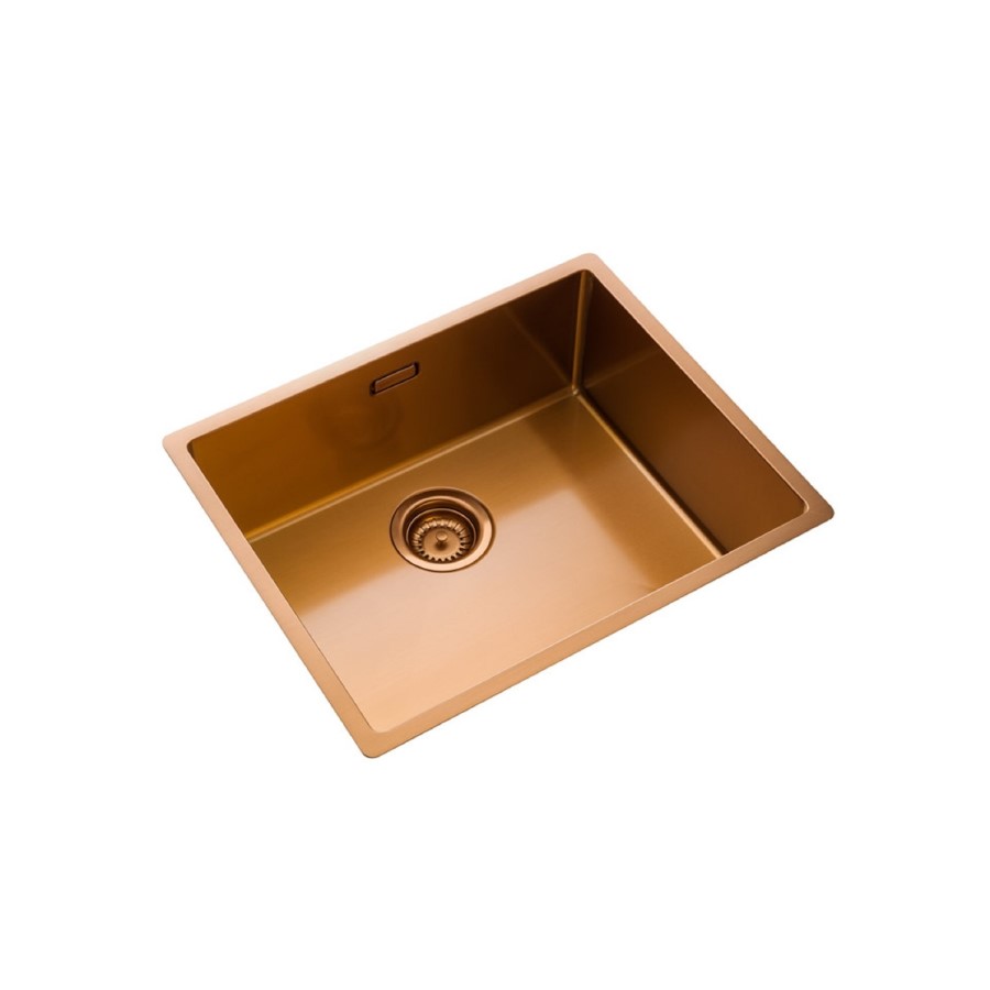 Rangemaster Spectra Single Bowl Copper Stainless Steel Kitchen Sink