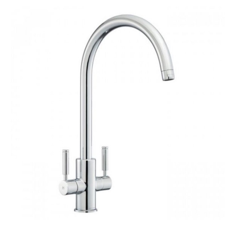 Rangemaster Intense Dual Lever Monobloc Mixer Kitchen Tap- Chrome