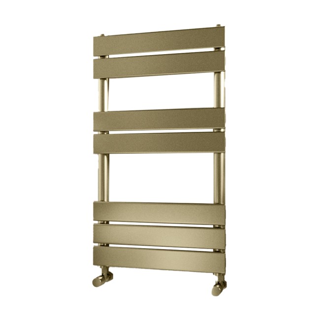 GRADE A1 - Brass Towel Radiator 800 x 450mm - Tundra