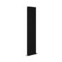 Riace Midnight Black Vertical Flat Designer Radiator 1800x408mm Double Panel 4168 BTU