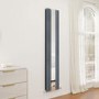 Specchio Anthracite Vertical Flat Designer Radiator with Mirror 1800x385mm Double Panel 3541 BTU