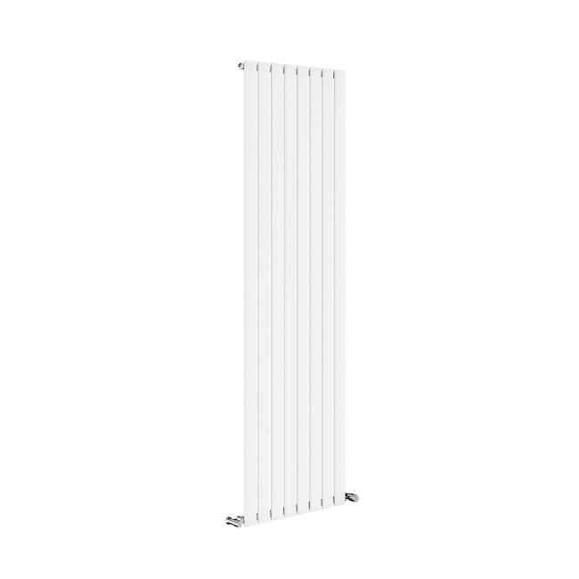 Riace White Vertical Flat Designer Radiator 1800x544mm Single Panel 3607 BTU