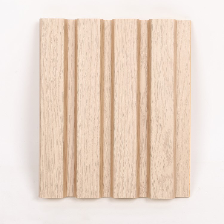 Pack of 3 Waterproof Oak Slatted Wall Panels 2400 x 170 x 19mm