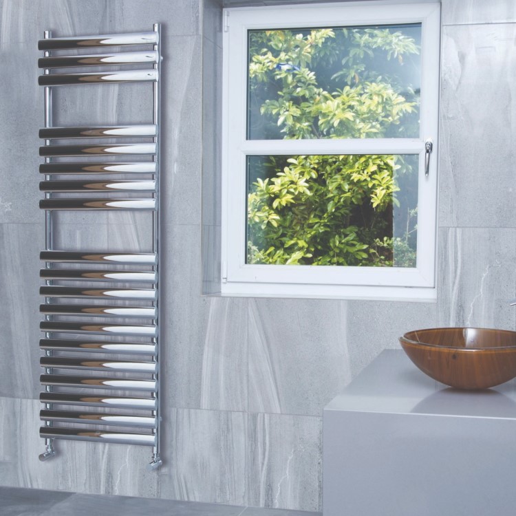 Towelrads Dorney Chrome Towel Radiator - 1500 x 500mm