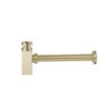 Brushed Brass Square Bottle Trap - Zana