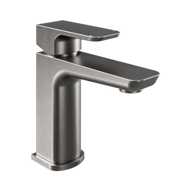 GRADE A1 - Gunmetal Mono Basin Mixer Tap - Zana